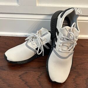 Adidas NMD R1 Primeblue (White Black Camo Boost) sneakers